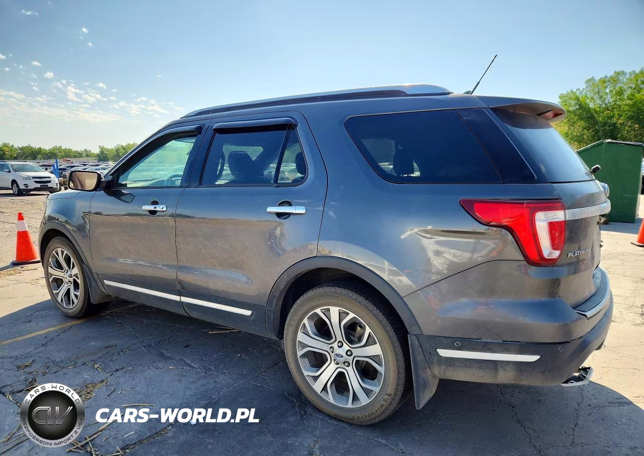 2018 Ford Explorer Platinum VIN:1FM5K8HT7JGC14212 - 2