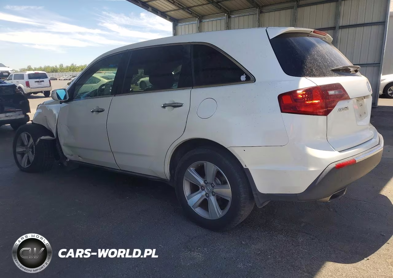 2012 Acura Mdx VIN:2HNYD2H22CH508019 - 2