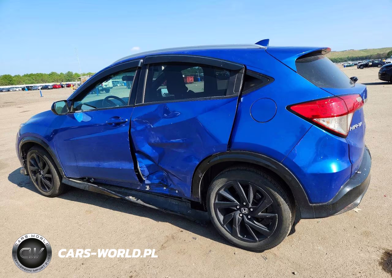 2021 Honda Hr-V Sport VIN:3CZRU6H13MM750565 - 2