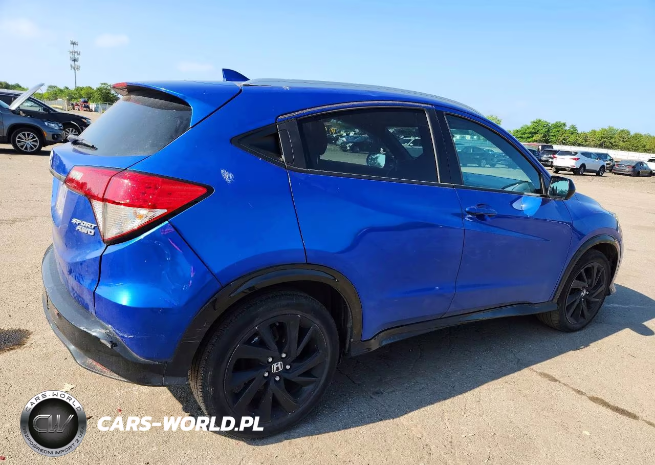 2021 Honda Hr-V Sport VIN:3CZRU6H13MM750565 - 3