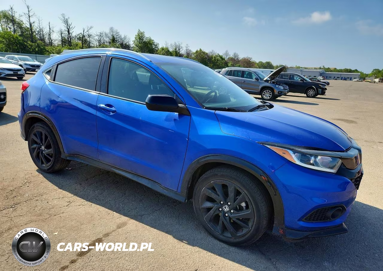 2021 Honda Hr-V Sport VIN:3CZRU6H13MM750565 - 4