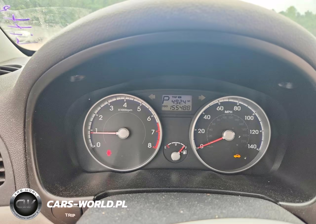 2010 Hyundai Accent Gls VIN:KMHCN4AC6AU486446 - 9