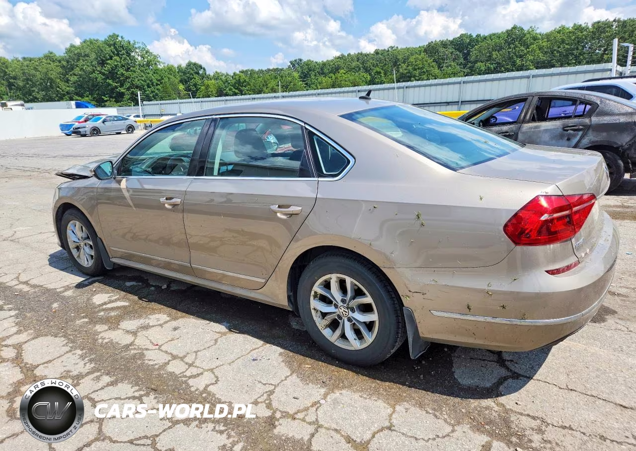 2016 Volkswagen Passat S VIN:1VWAS7A31GC023244 - 2
