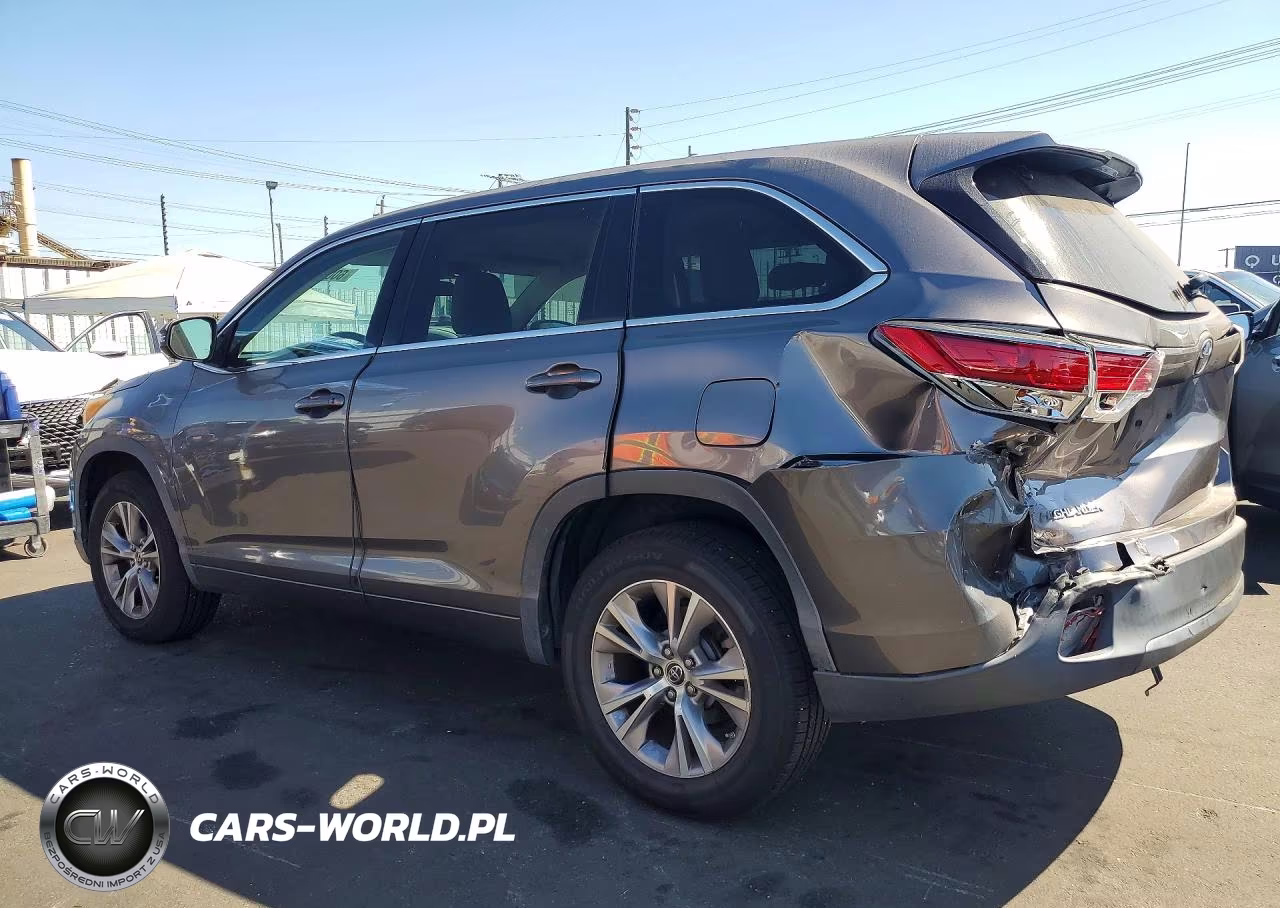2016 Toyota Highlander Le Plus VIN:5TDZKRFH8GS121921 - 2