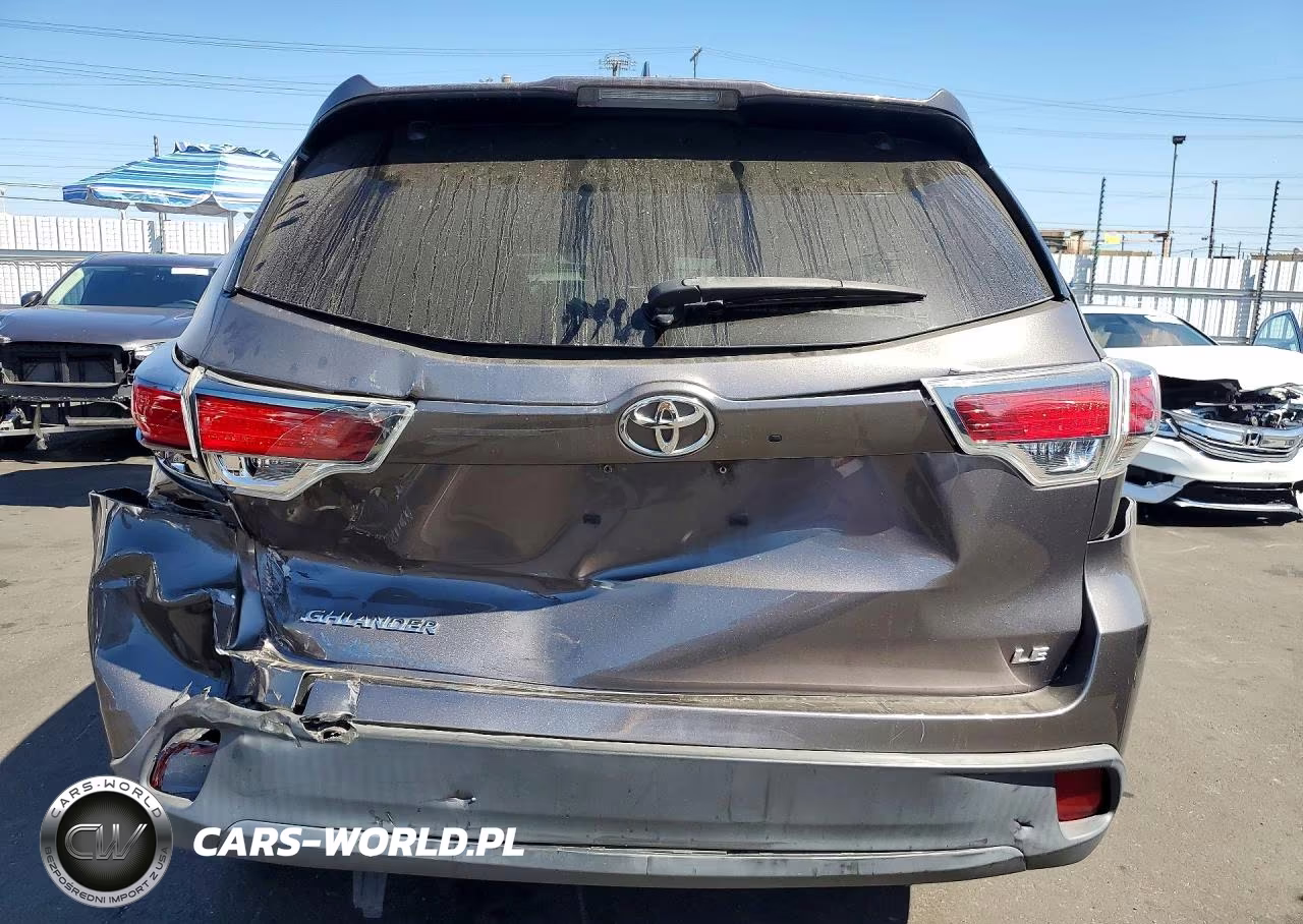 2016 Toyota Highlander Le Plus VIN:5TDZKRFH8GS121921 - 6