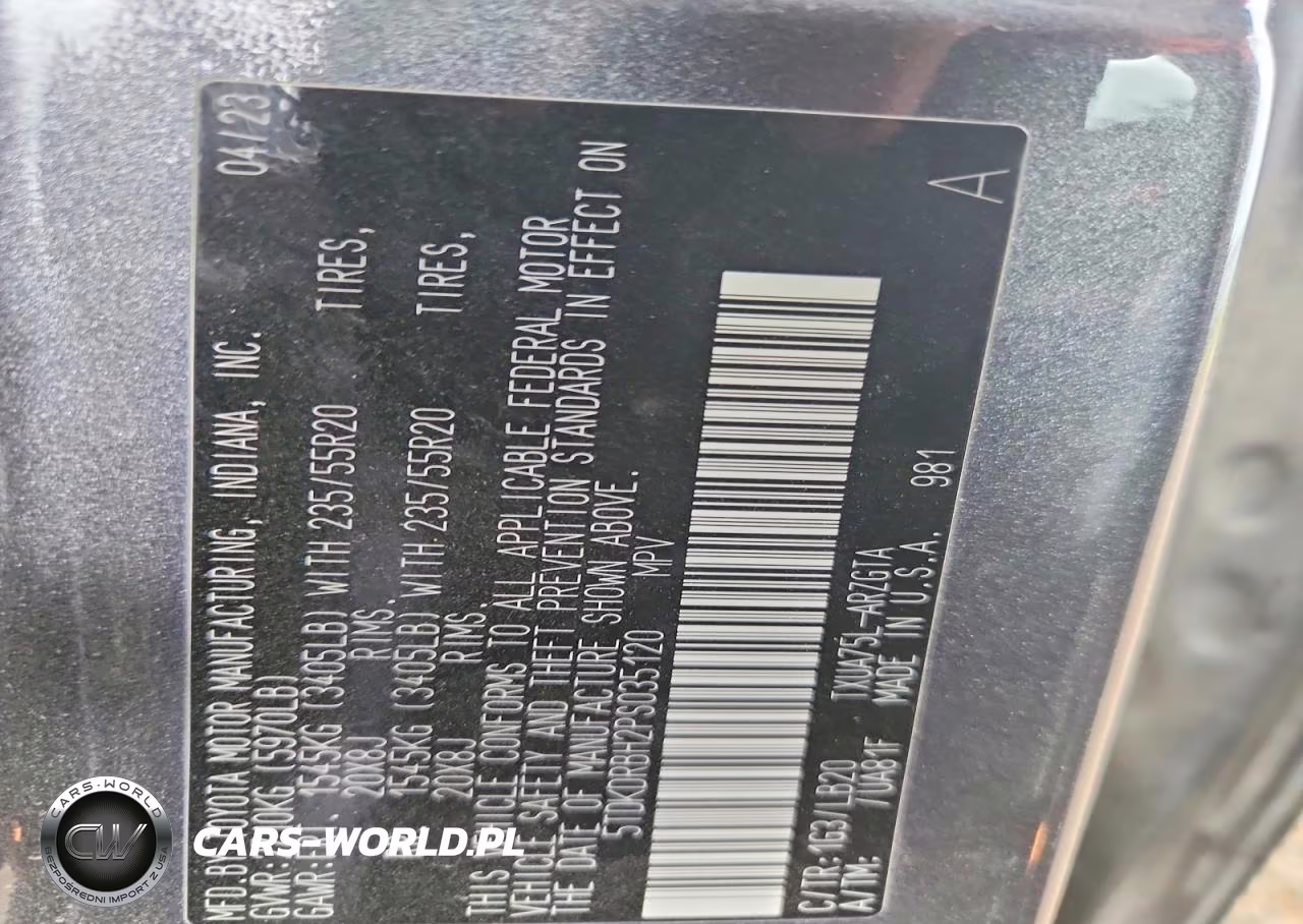 2023 Toyota Highlander Limited VIN:5TDKDRBH2PS035120 - 13