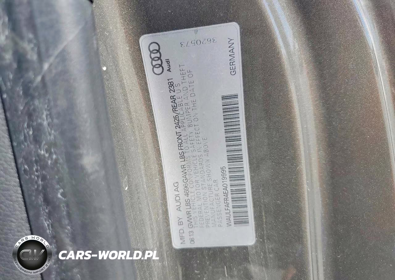 2014 Audi A5 Premium Plus VIN:WAULFAFR4EA019995 - 12