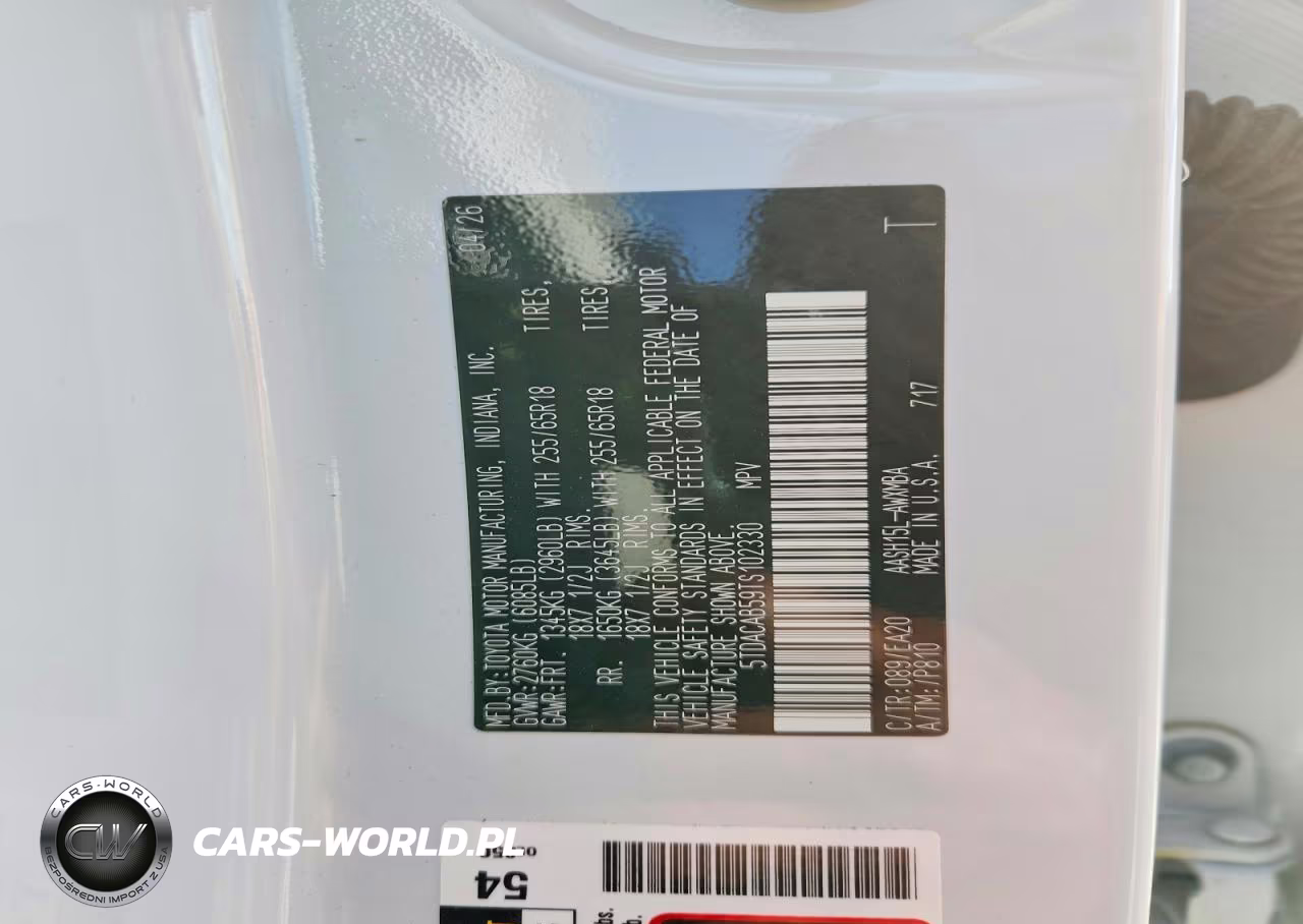 2026 Toyota Grand Highlander Hybrid Xle VIN:5TDACAB59TS102330 - 14