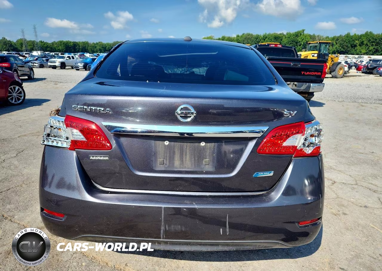 2013 Nissan Sentra S VIN:3N1AB7AP3DL659866 - 6