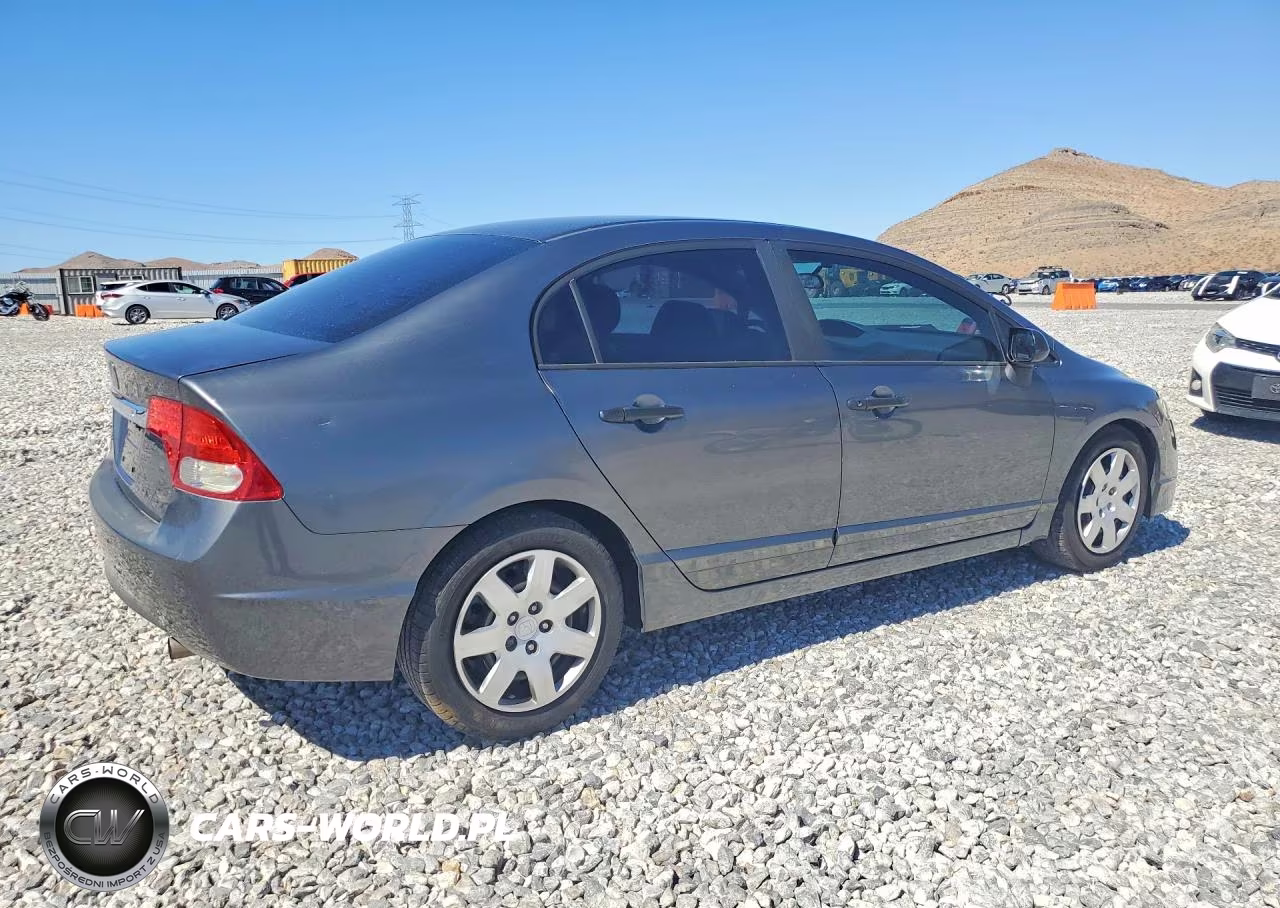2010 Honda Civic Vp VIN:19XFA1F36AE032863 - 3