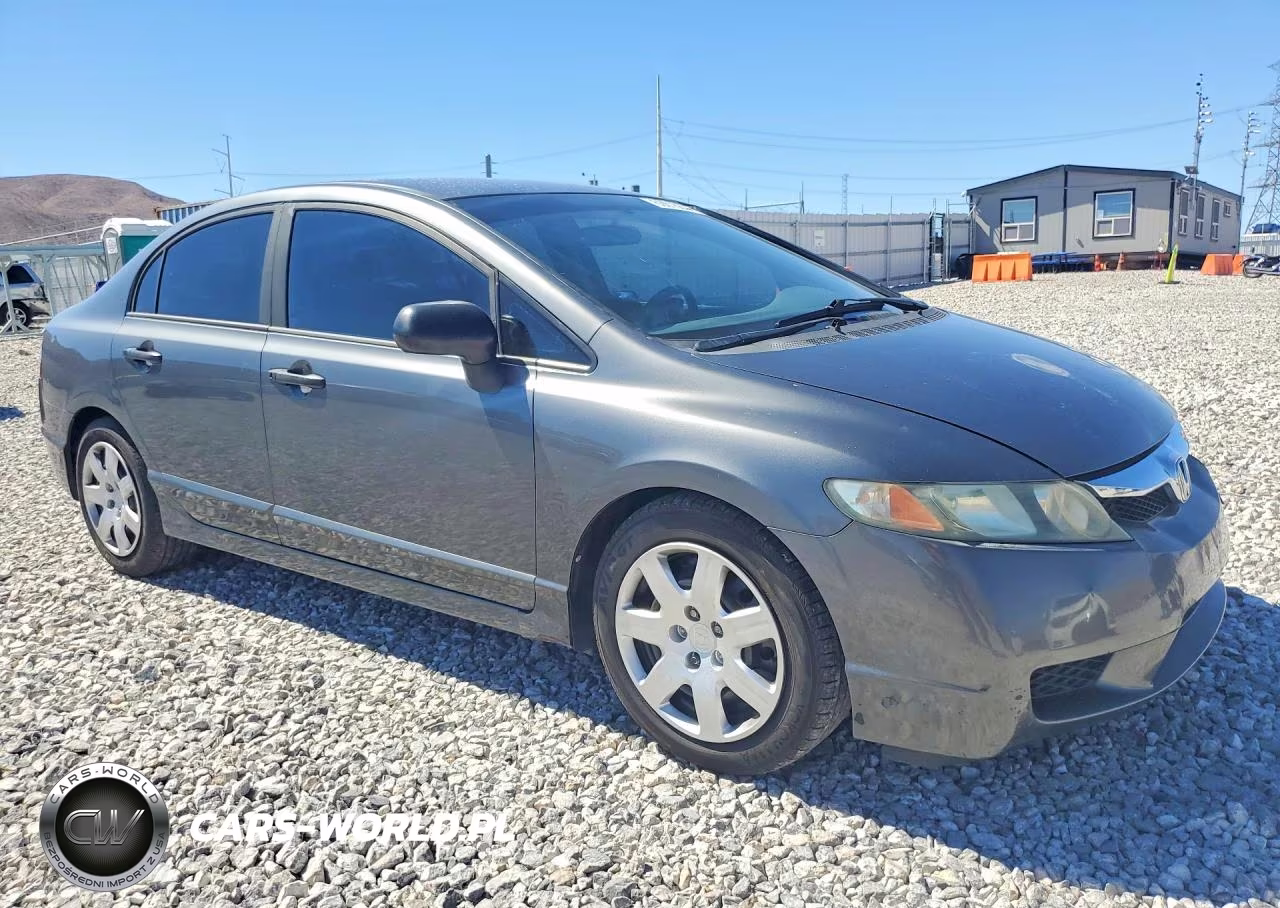 2010 Honda Civic Vp VIN:19XFA1F36AE032863 - 4