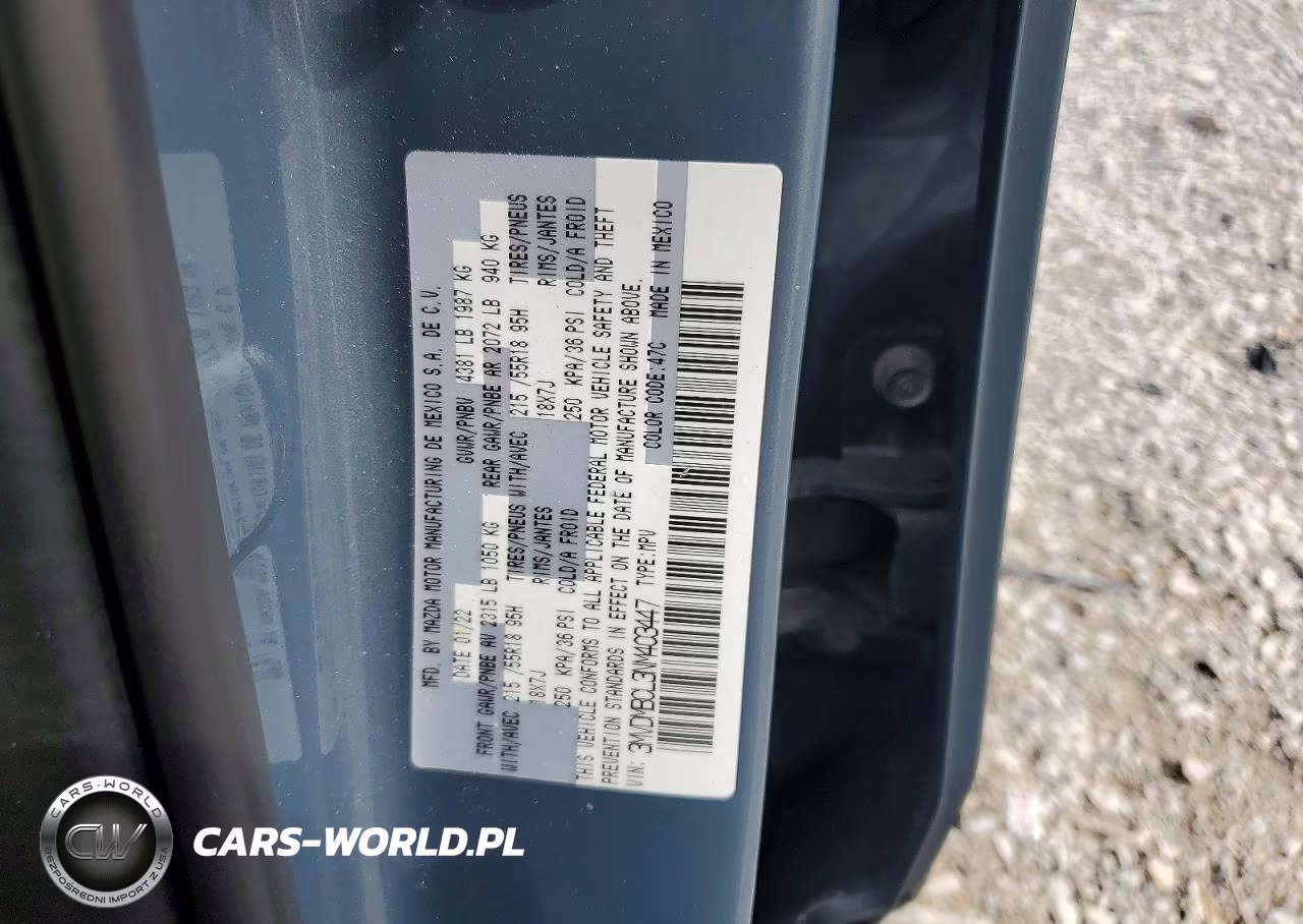2022 Mazda Cx-30 Preferred VIN:3MVDMBCL3NM403447 - 12
