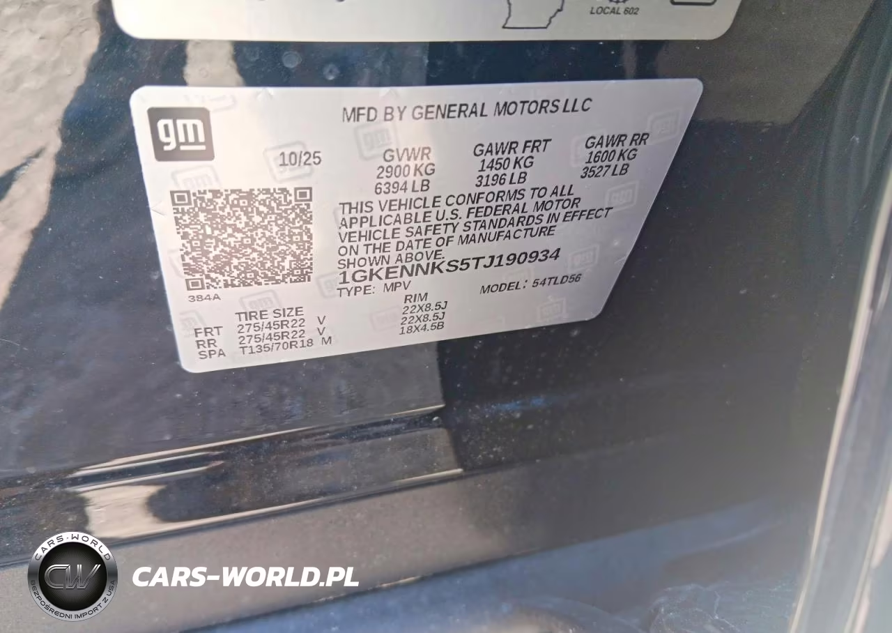2026 GMC Acadia Elevation VIN:1GKENNKS5TJ190934 - 12