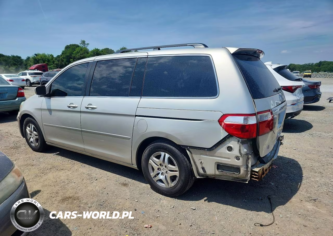 2005 Honda Odyssey Exl VIN:5FNRL38755B058065 - 2
