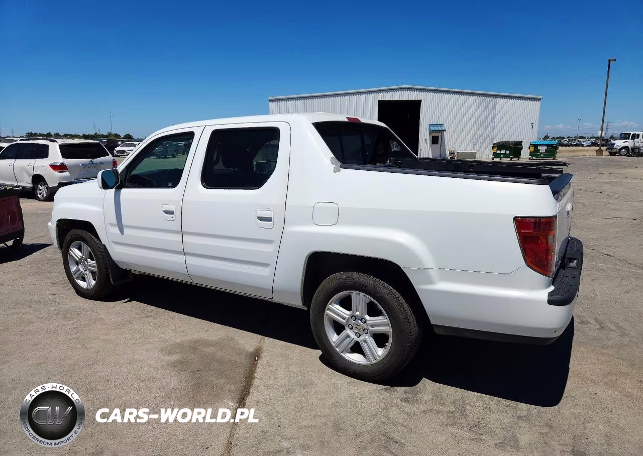 2009 Honda Ridgeline Rtl VIN:5FPYK165X9B107875 - 2