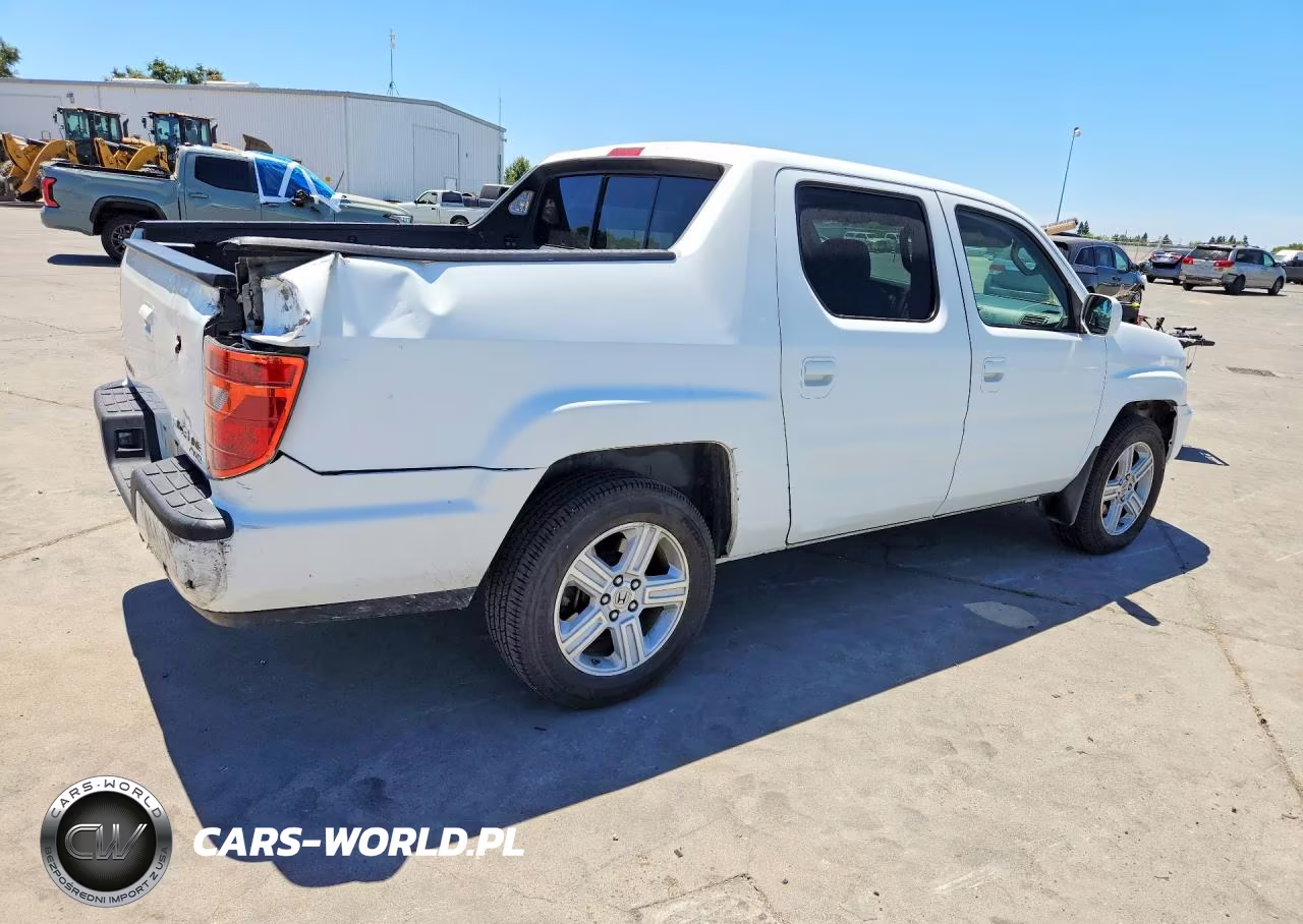 2009 Honda Ridgeline Rtl VIN:5FPYK165X9B107875 - 3