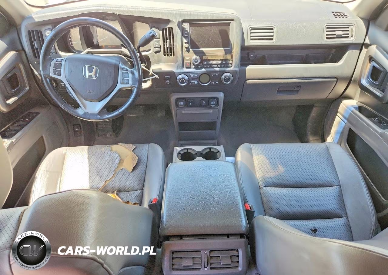 2009 Honda Ridgeline Rtl VIN:5FPYK165X9B107875 - 8