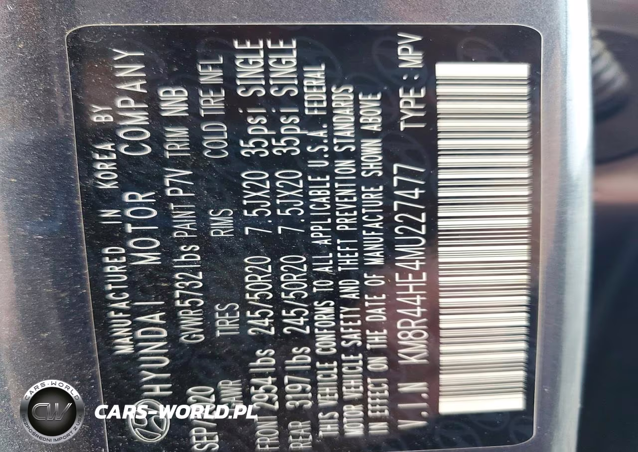 2021 Hyundai Palisade Sel VIN:KM8R44HE4MU227477 - 13