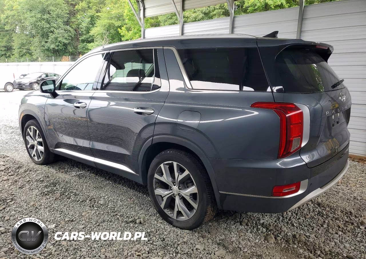 2021 Hyundai Palisade Sel VIN:KM8R44HE4MU227477 - 2