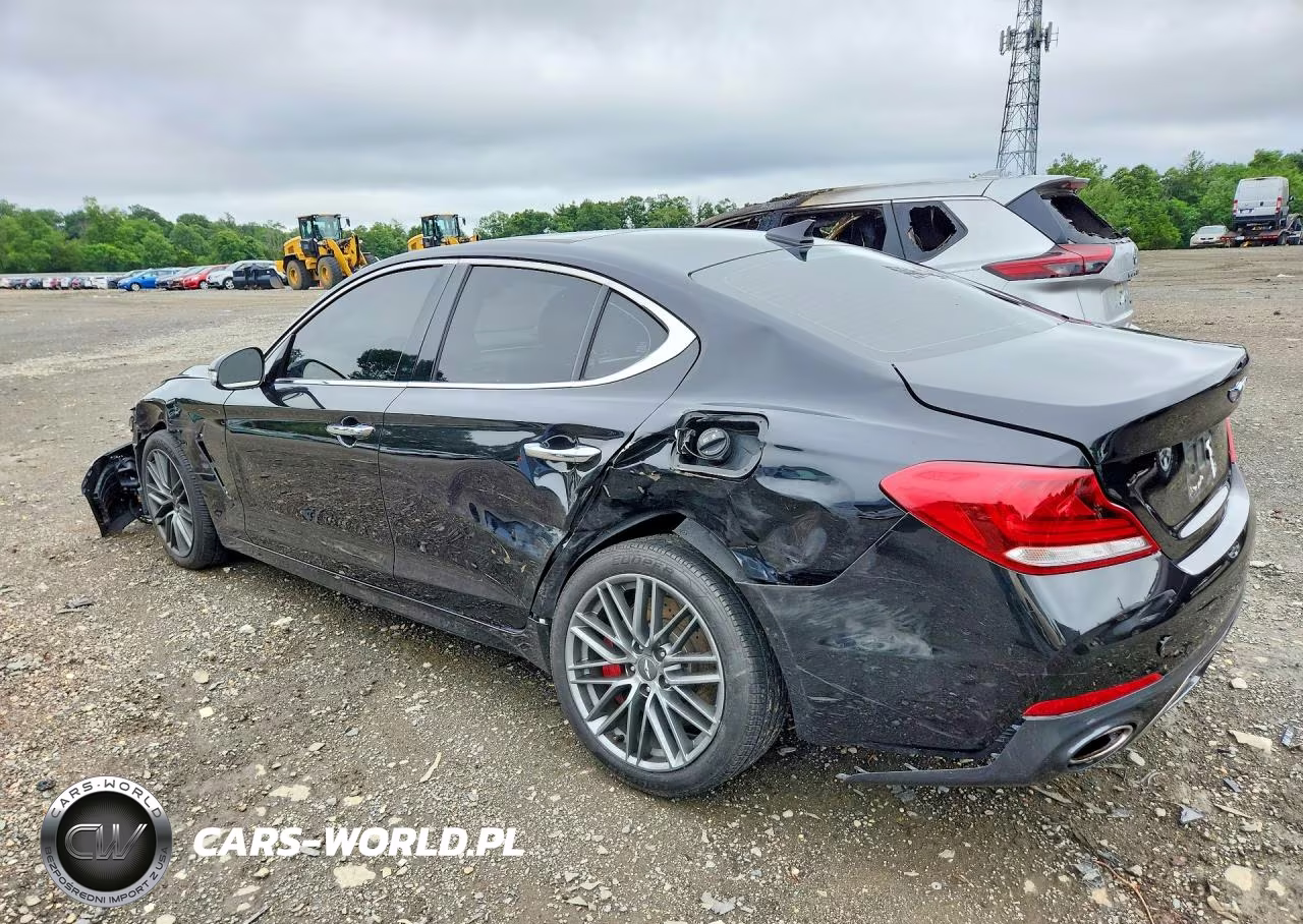 2019 Genesis G70 3.3T Advanced VIN:KMTG34LE7KU037709 - 2
