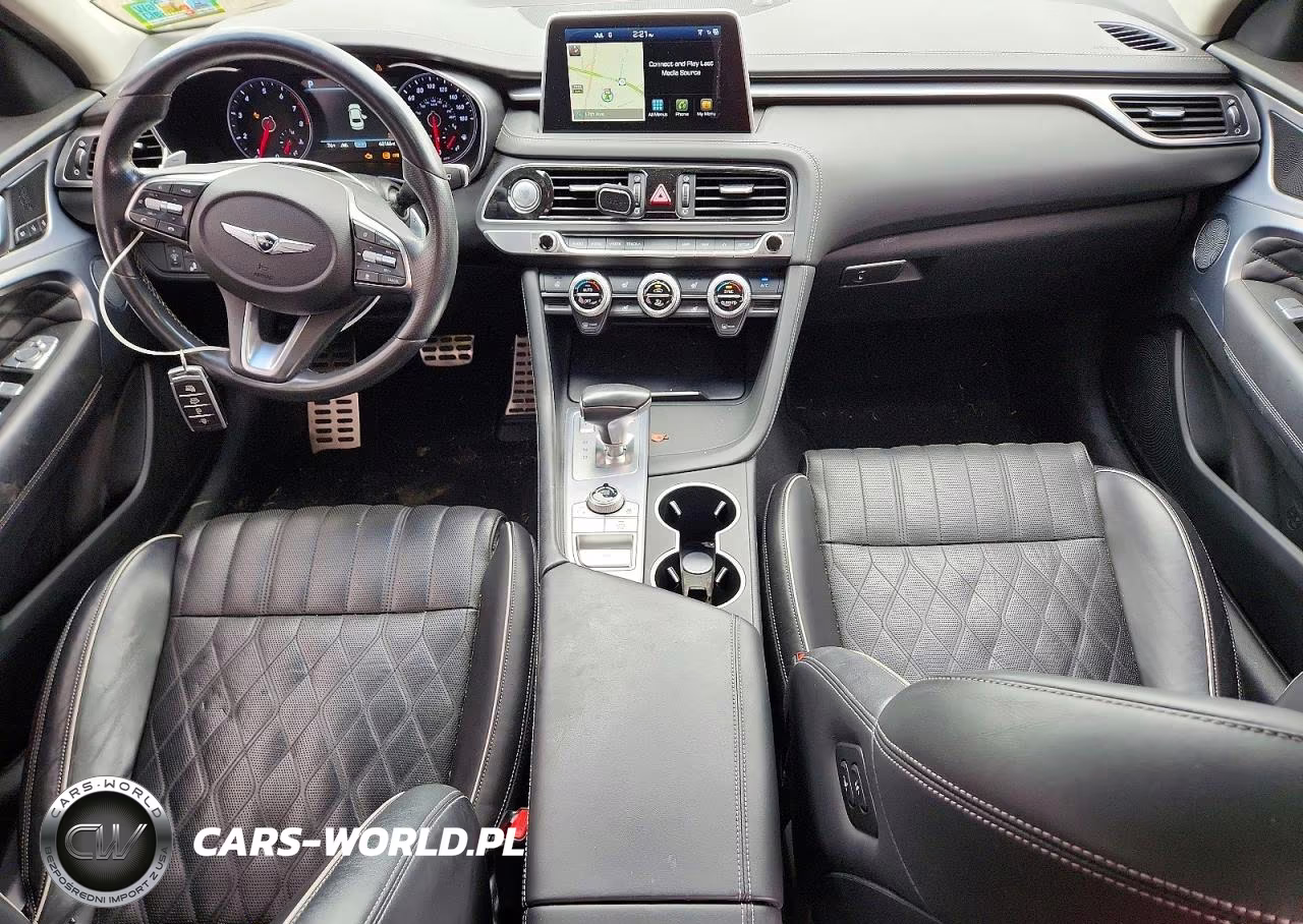 2019 Genesis G70 3.3T Advanced VIN:KMTG34LE7KU037709 - 8
