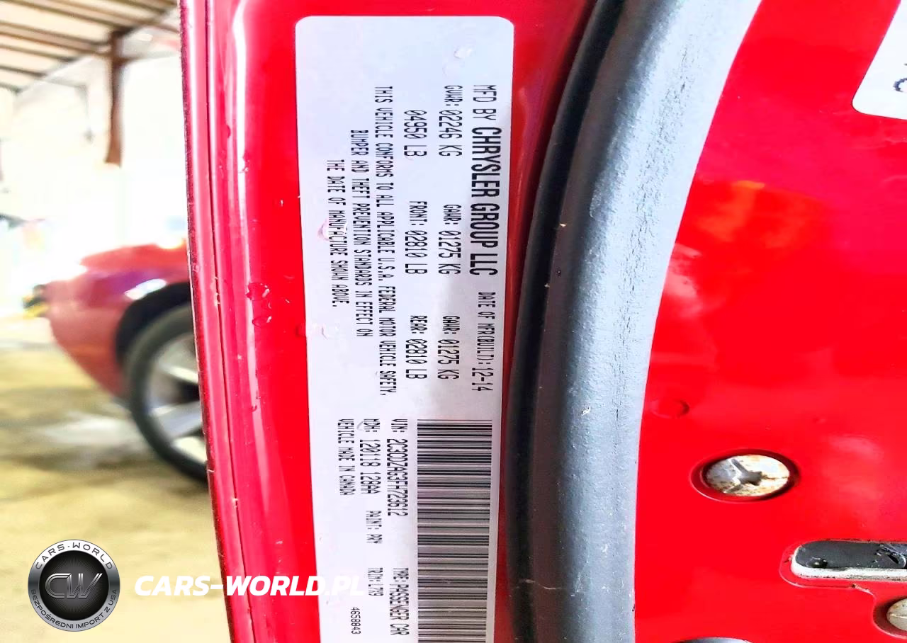 2015 DODGE CHALLENGER SXT VIN:2C3CDZAG3FH723612 - 12