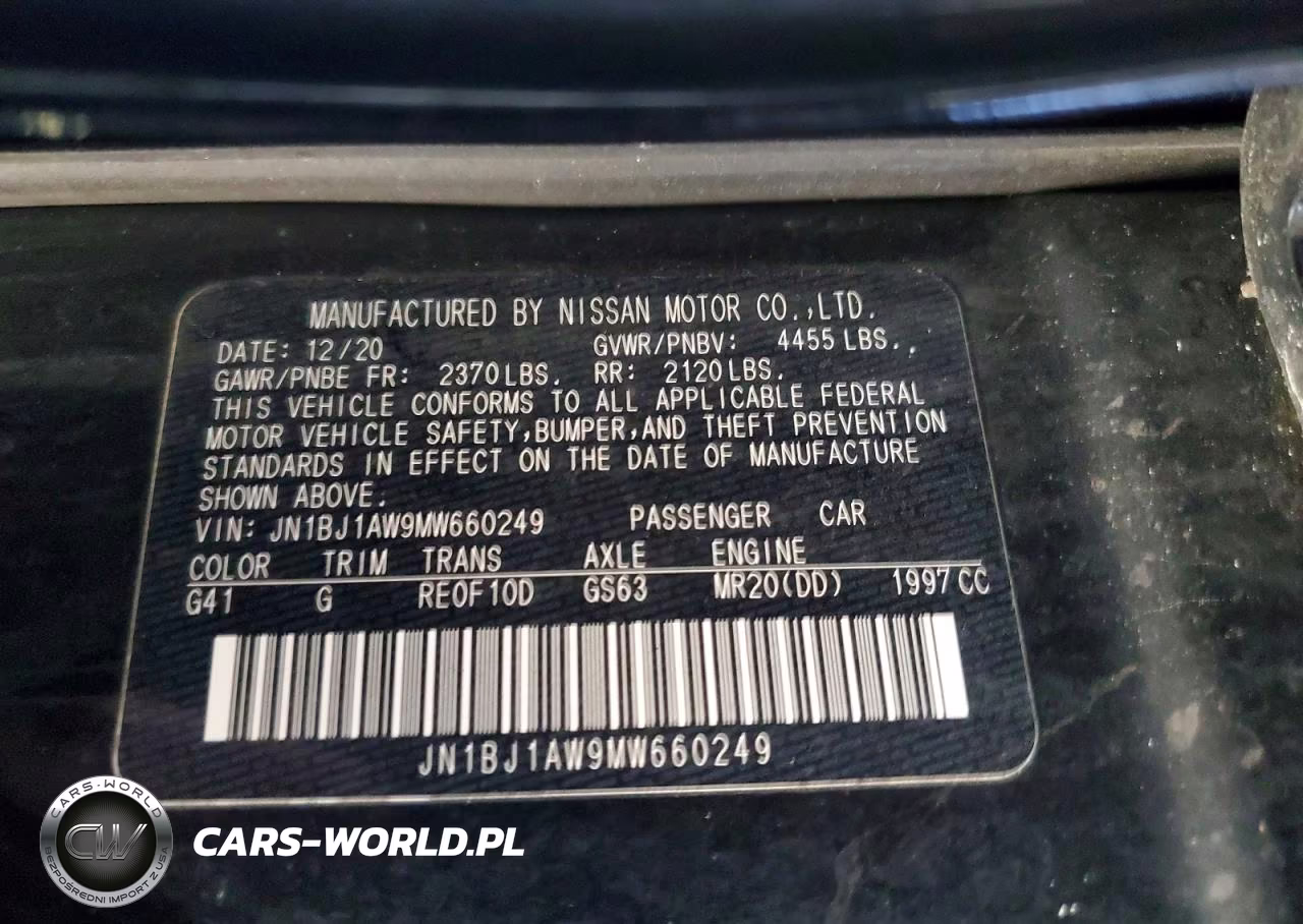 2021 Nissan Rogue Sport S VIN:JN1BJ1AW9MW660249 - 13