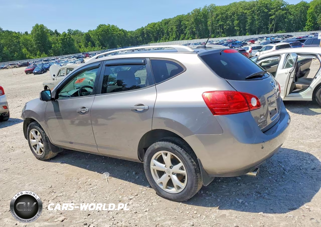 2009 Nissan Rogue VIN:JN8AS58V99W442219 - 2