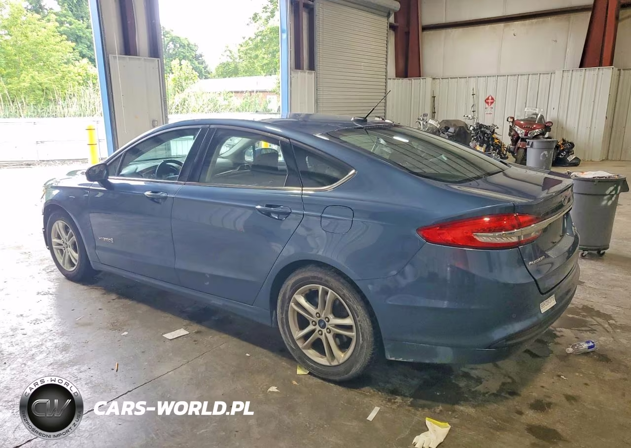 2018 Ford Fusion Se Hybrid VIN:3FA6P0LUXJR185346 - 2