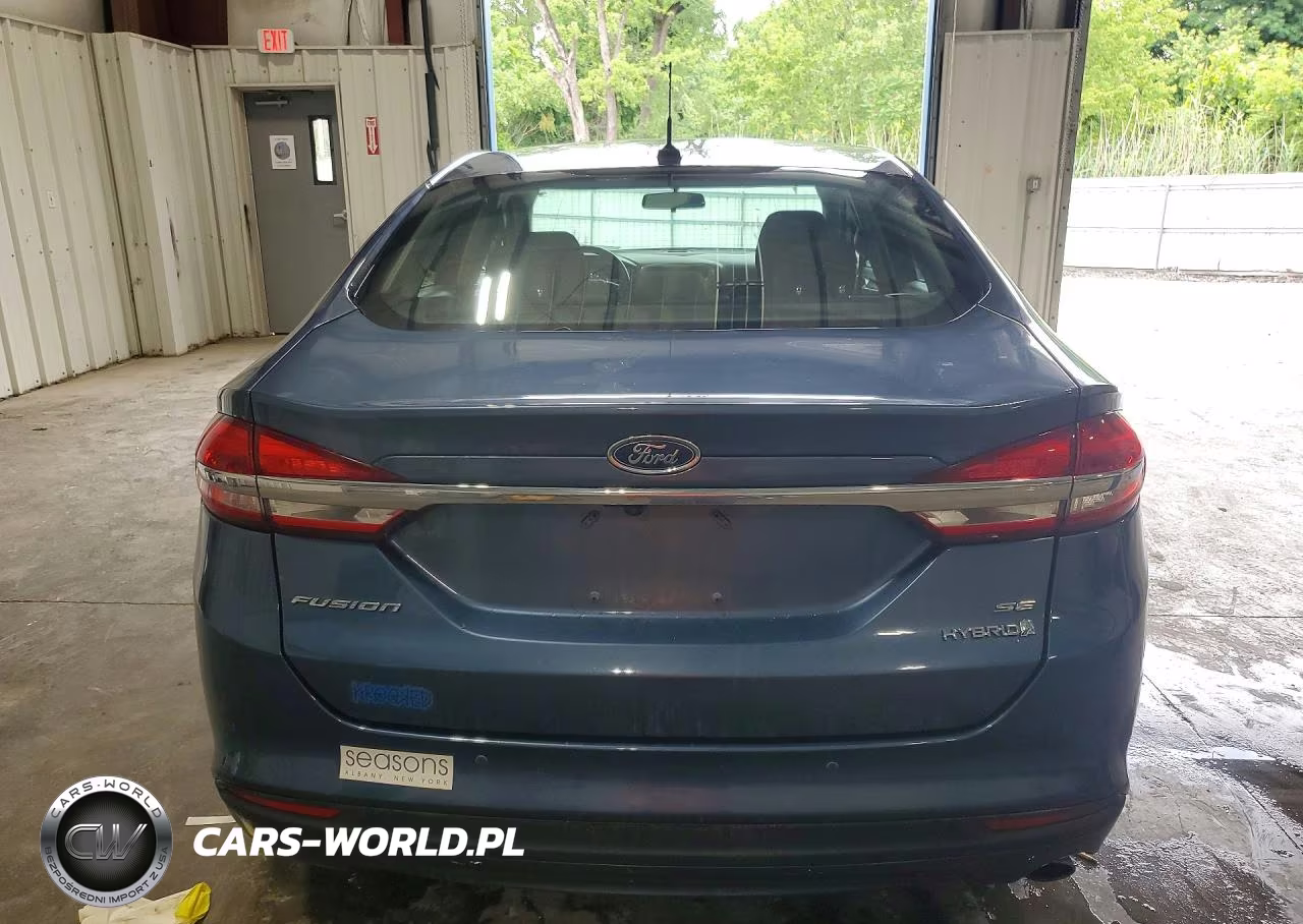 2018 Ford Fusion Se Hybrid VIN:3FA6P0LUXJR185346 - 6