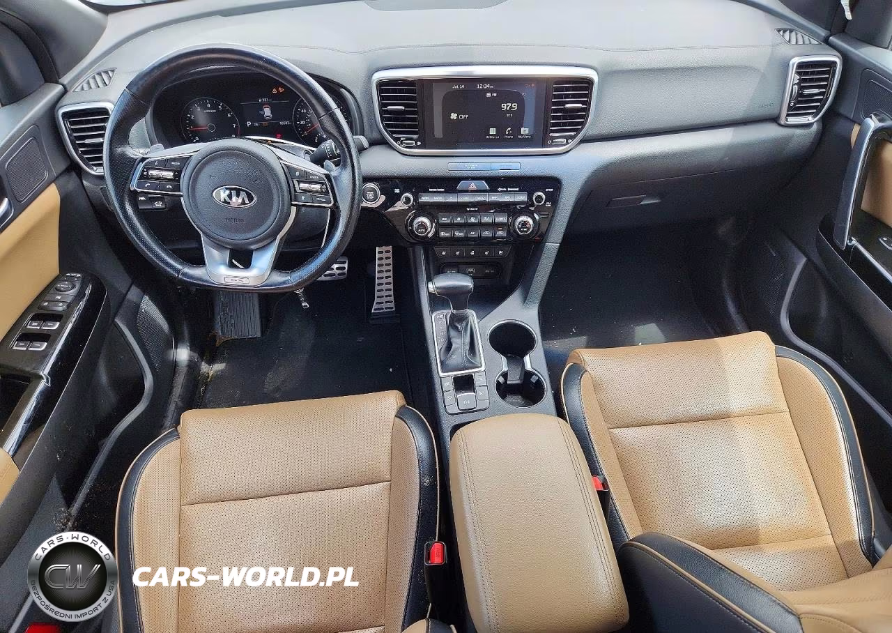 2021 Kia Sportage Sx VIN:KNDPR3A62M7851903 - 8
