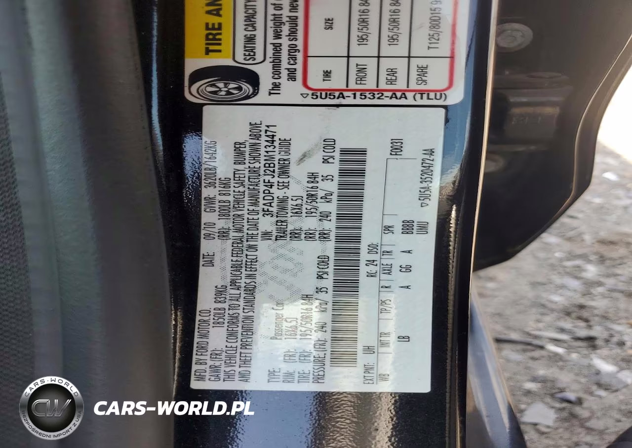 2011 Ford Fiesta Ses VIN:3FADP4FJ2BM134471 - 12