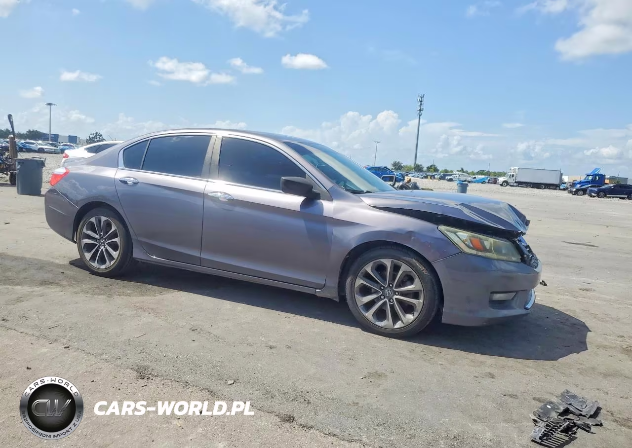2014 Honda Accord Sport VIN:1HGCR2F57EA183031 - 4