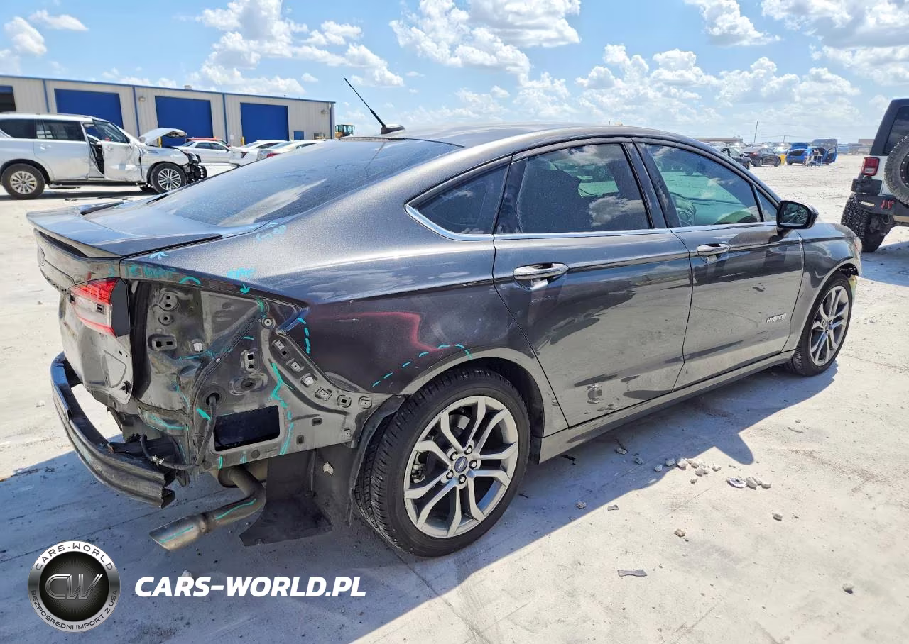 2017 Ford Fusion Se Hybrid VIN:3FA6P0LU4HR397461 - 3