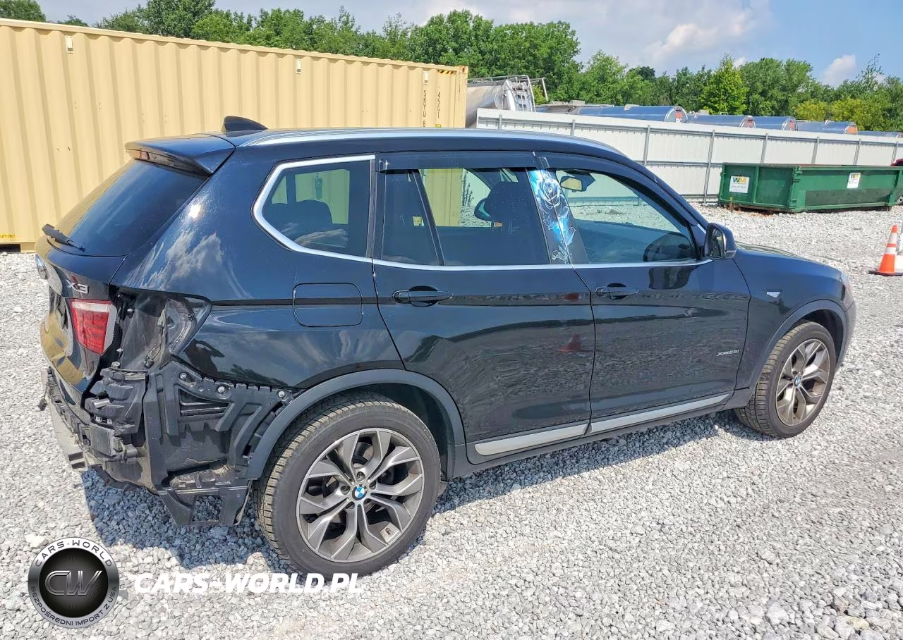 2017 BMW X3 xDrive28I VIN:5UXWX9C55H0T03836 - 3