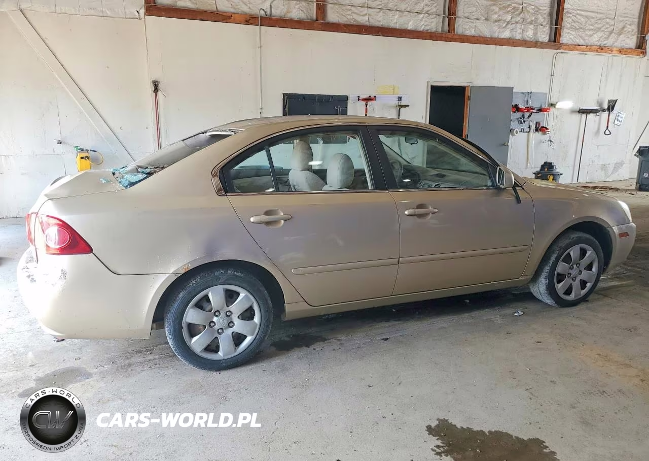 2008 Kia Optima Lx VIN:KNAGE123685204522 - 3