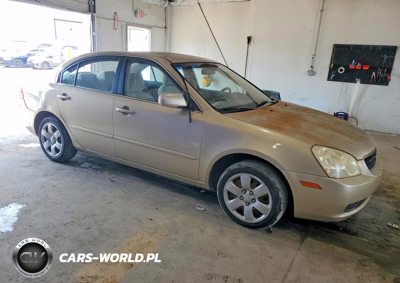 2008 Kia Optima Lx VIN:KNAGE123685204522 - 4