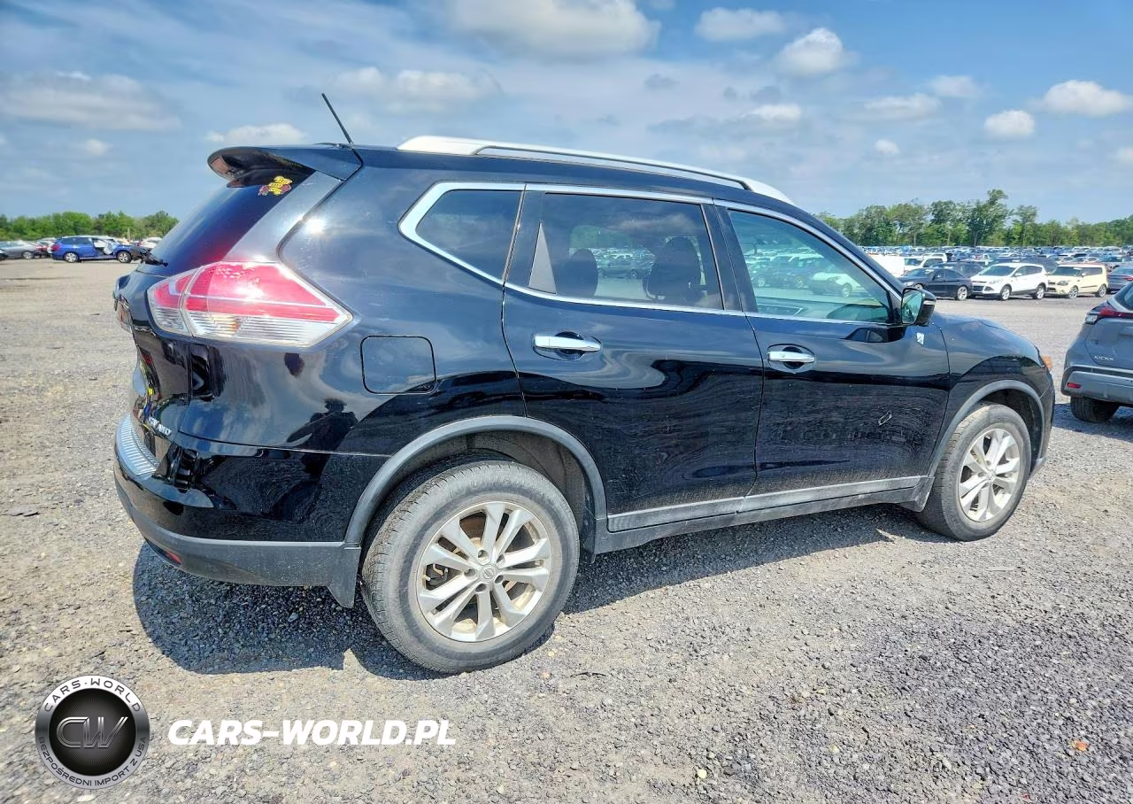 2015 Nissan Rogue Sv VIN:5N1AT2MV6FC896627 - 3