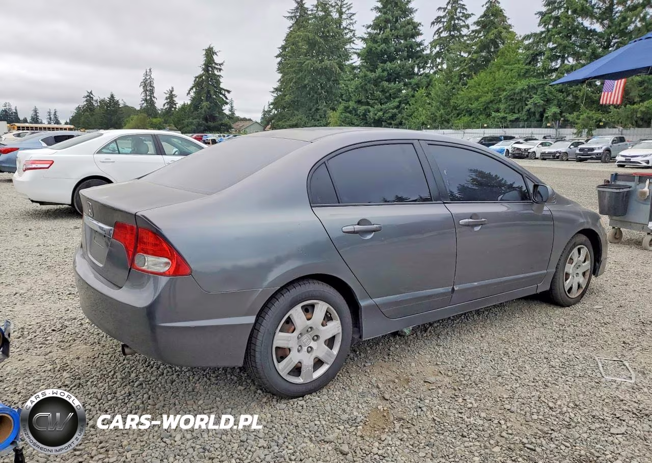 2011 Honda Civic Lx VIN:2HGFA1F54BH539012 - 3