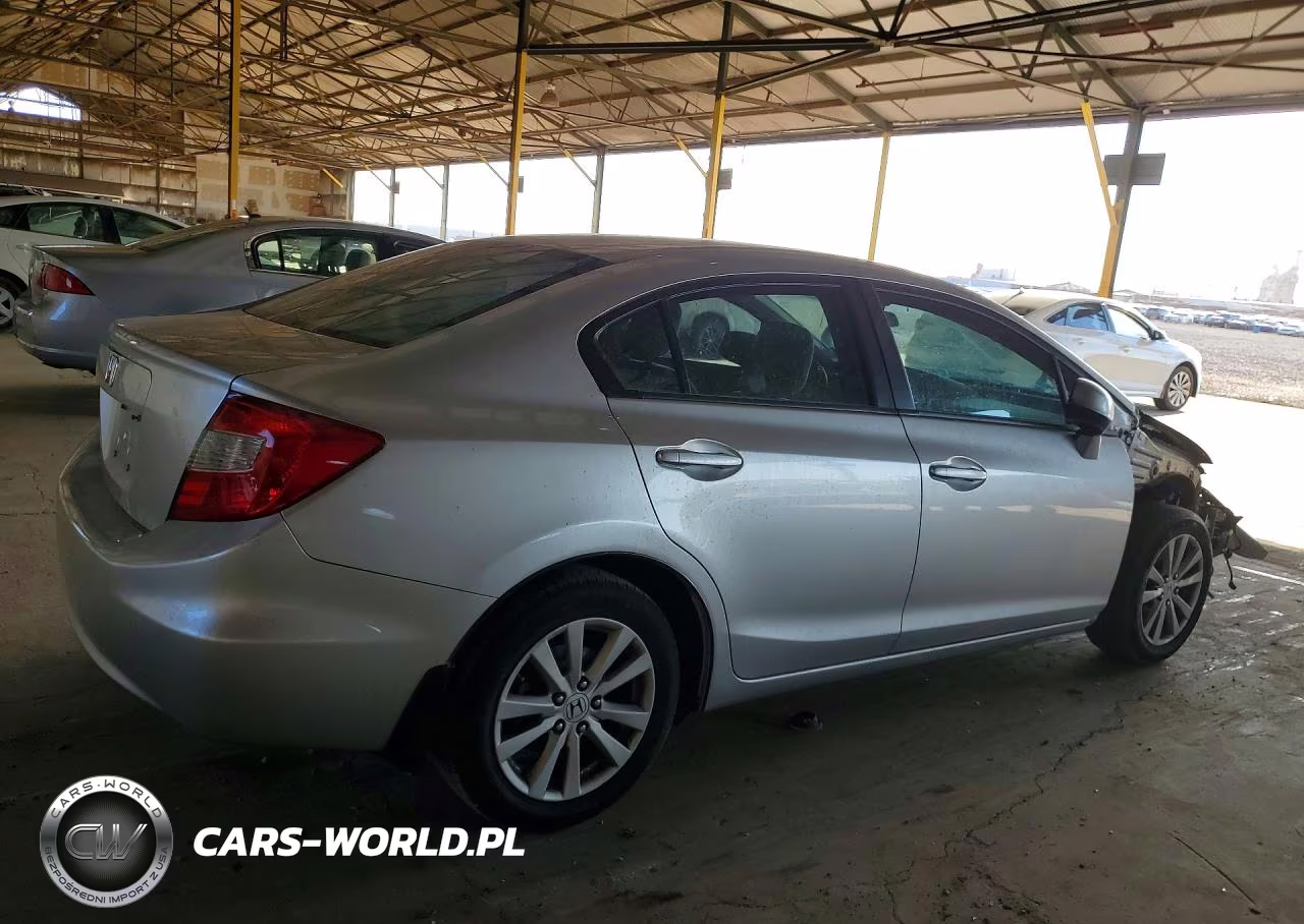 2012 Honda Civic Ex VIN:2HGFB2F88CH316082 - 3