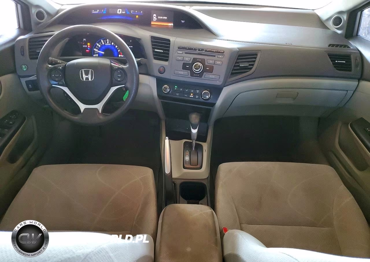 2012 Honda Civic Ex VIN:2HGFB2F88CH316082 - 8