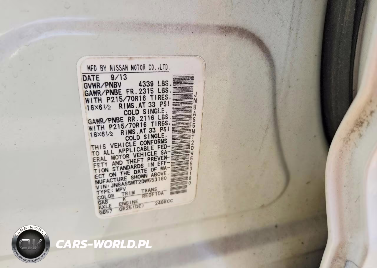 2013 Nissan Rogue S VIN:JN8AS5MT2DW553160 - 12