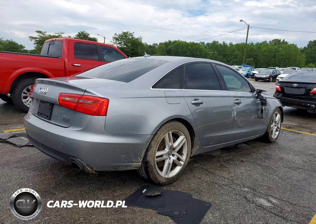 2014 Audi A6 Premium Plus VIN:WAUGFAFC0EN028618 - 3