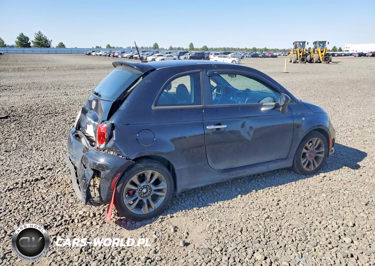 2015 Fiat 500 Sport VIN:3C3CFFHH9FT586223 - 3