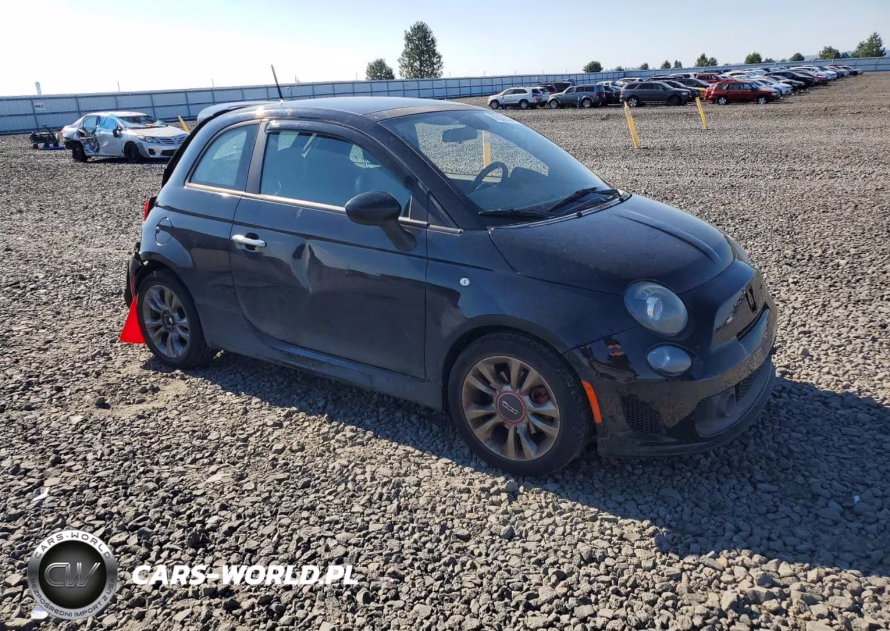 2015 Fiat 500 Sport VIN:3C3CFFHH9FT586223 - 4