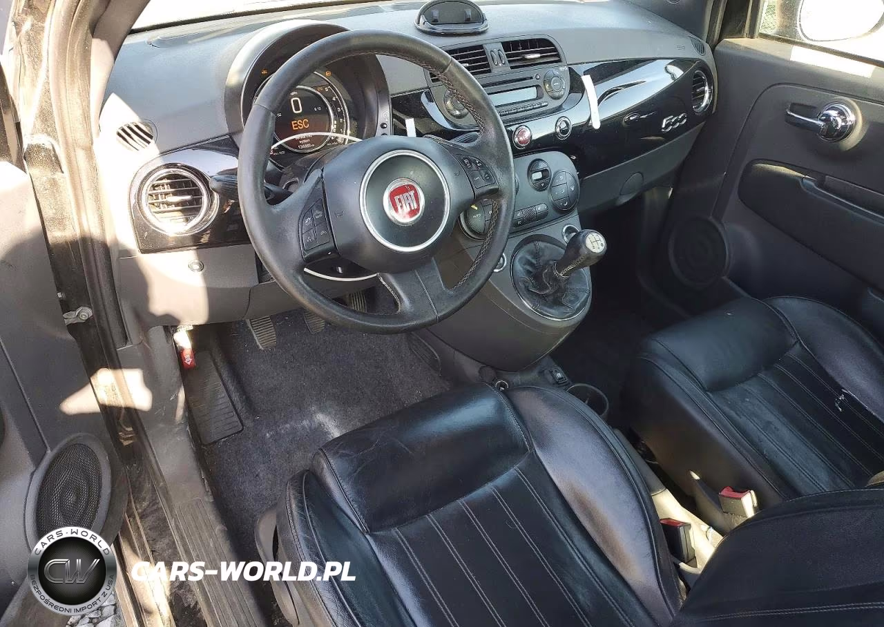 2015 Fiat 500 Sport VIN:3C3CFFHH9FT586223 - 8