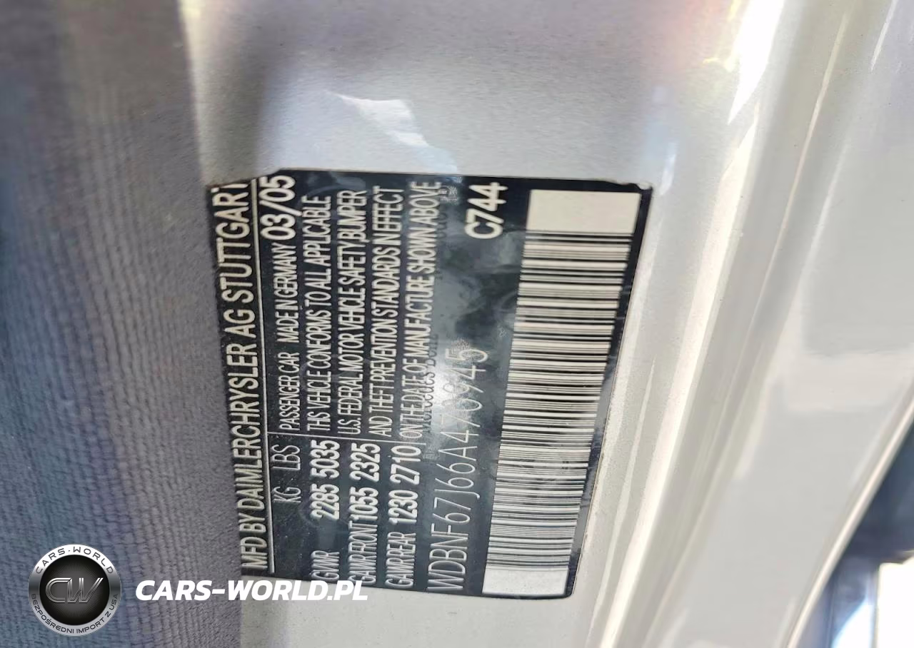 2006 Mercedes-Benz S 350 VIN:WDBNF67J66A470945 - 12