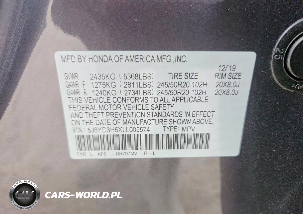 2020 Acura Mdx Technology VIN:5J8YD3H5XLL005574 - 13