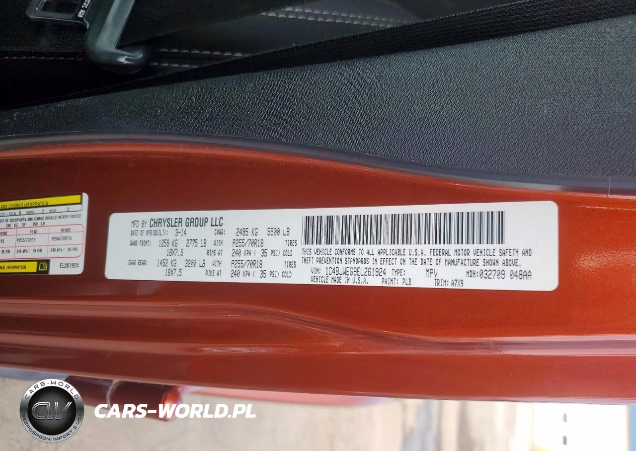2014 Jeep Wrangler Unlimited Sahara VIN:1C4BJWEG9EL261924 - 13
