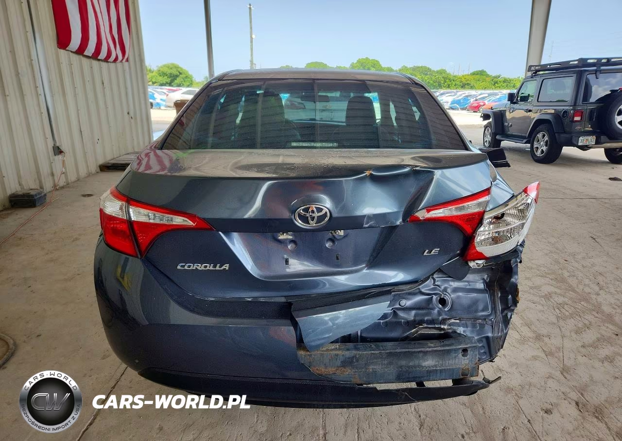 2015 Toyota Corolla Le VIN:5YFBURHEXFP357606 - 6